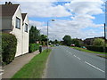 Bigby High Road (A1084) heading east out of Brigg