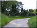 TM2351 : Hasketon Road and the footpath to Low Road by Geographer