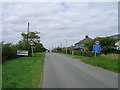 Entering wrawby on Kettleby Lane