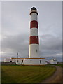 NH9487 : Tarbat Ness: the lighthouse by Chris Downer