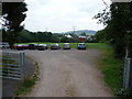 Football pitch at Llanfoist