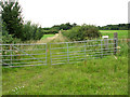 Private track to Leicester Square Farm