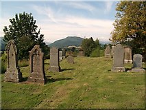 NN8049 : Graveyard at Dull Church by Euan Nelson