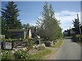 Vehicular access to Old School House, Milton of Cushnie