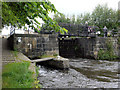 Sowerby Bridge Lock 1 from below