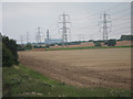 Pylons by Dux Court Road