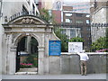 The entrance to St Olave Hart Street