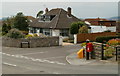 Postbox on the corner of Hutton Hill and Hillside West, Hutton