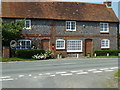 Cottages and post box at Houghton