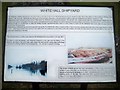 Former Whitehall Shipyard information board