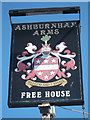 Ashburnham Arms sign