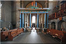 TQ3385 : St Barnabas, Shacklewell Row, Dalston - West end by John Salmon