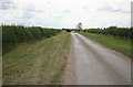 The empty road towards Kexby