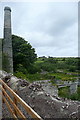 Disused chimney at Tredorwin