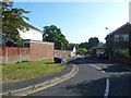 Looking from Gudge Heath Lane into Murray Close