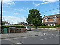 Looking from Lydlynch Road into Bagber Road