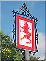 Red Lion sign