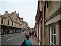 View down Argyle Street from Pulteney Bridge