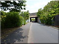 The former colliery railway bridge, from the south