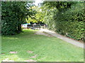 Footbridge over the Afon Lwyd, Cwmbran Boating Lake