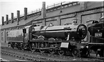 SU1384 : 'Hall' 4-6-0 outside Swindon Works, fresh from repair by Ben Brooksbank
