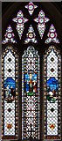 TQ0934 : Holy Trinity, Rudgwick - Stained glass window by John Salmon