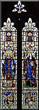 TQ0934 : Holy Trinity, Rudgwick - Stained glass window by John Salmon