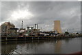 Stanlow works from the ship canal