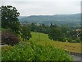 View over Crickhowell and the Usk Valley