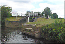 SE2219 : Greenwood Lock 16 from below by Mike Todd