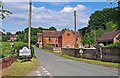 Pound Street at the edge of the village of Claverley