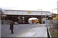 Demolition of Burdett Road railway bridge  Bow