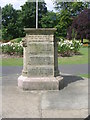 Boer War Memorial - Harold Park - Park Road