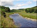 NT9106 : River Coquet near Barrow by Andrew Curtis