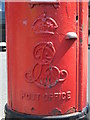 Edward VII postbox, Willesden Lane/ Kimberley Road, NW6 - royal cipher