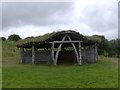 Replica Roundhouse in Pentiddy Community Woodland