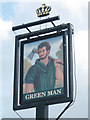 Green Man sign