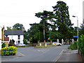 Mini roundabout at Apton Road