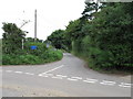 TM1136 : Road to Bentley Grove by Roger Jones