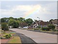 Rainbow over Heath Croft Road