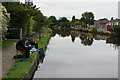 Anglers on the Leeds Liverpool canal in Maghull