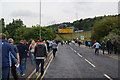 Walking to the Galpharm Stadium