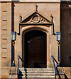 J5081 : Bangor Town Hall detail (4) by Albert Bridge