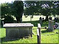 Churchyard, All Saints, Rushton