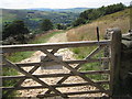 SK0287 : Access gate to NT Lantern Pike by Peter Turner