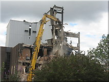 NT2472 : Scottish & Newcastle Bottling Plant demolition - 4 by M J Richardson