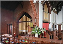 TQ2077 : St Michael, Elmwood Road, Sutton Court - Organ by John Salmon