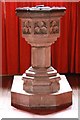 St Michael, Elmwood Road, Sutton Court - Font