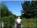 Wirral Way approaching West Kirby