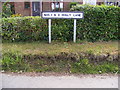 1 & 2 Holly Road sign